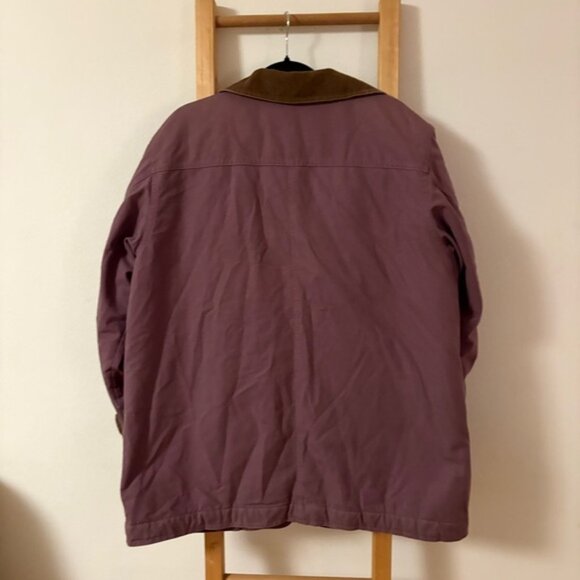 LL Bean 90s Vintage Womens Barn Coat~ XL ~ Purple ~ EXCELLENT condition - Picture 2 of 8